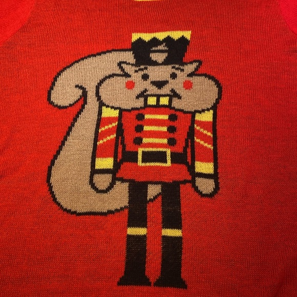 Chipmunk Nutcracker, Ugly Christmas Sweater. NWT Size 2X - Picture 5 of 8
